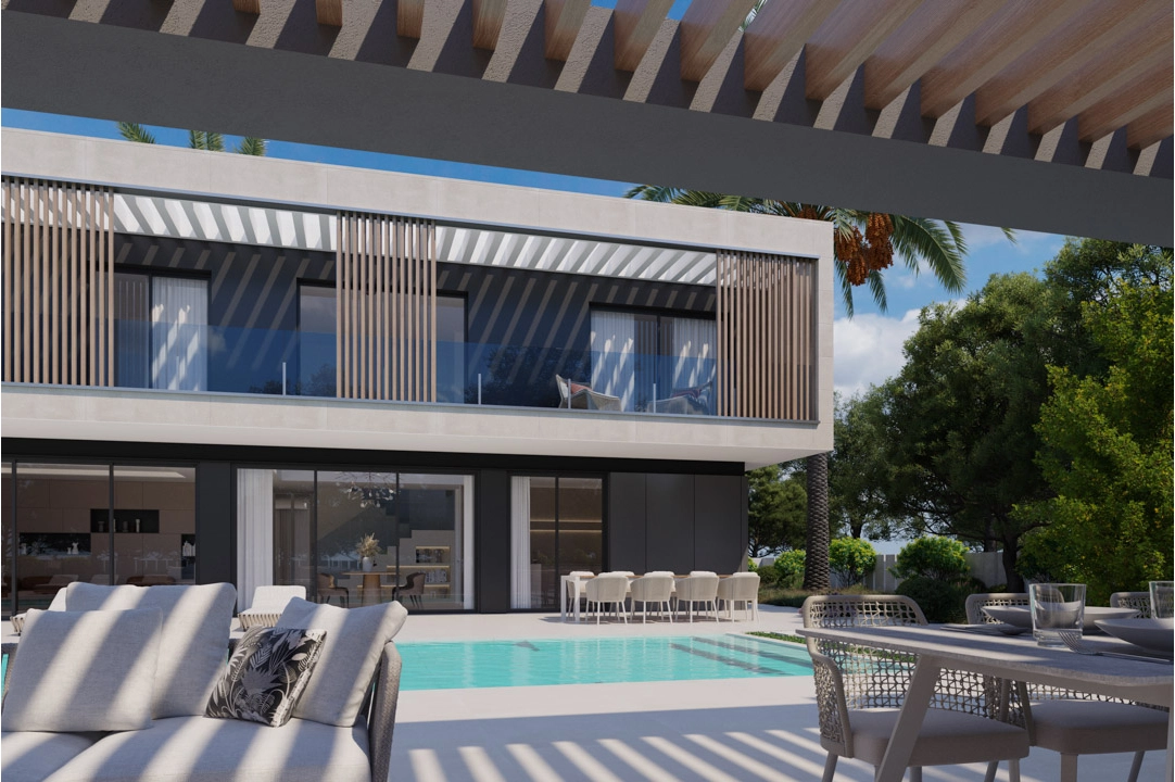 Villa in Javea(Portichol) te koop, woonoppervlakte 510 m², Airconditioning, grondstuk 1639 m², 4 slapkamer, 5 badkamer, Zwembad, ref.: BP-4293JAV-15