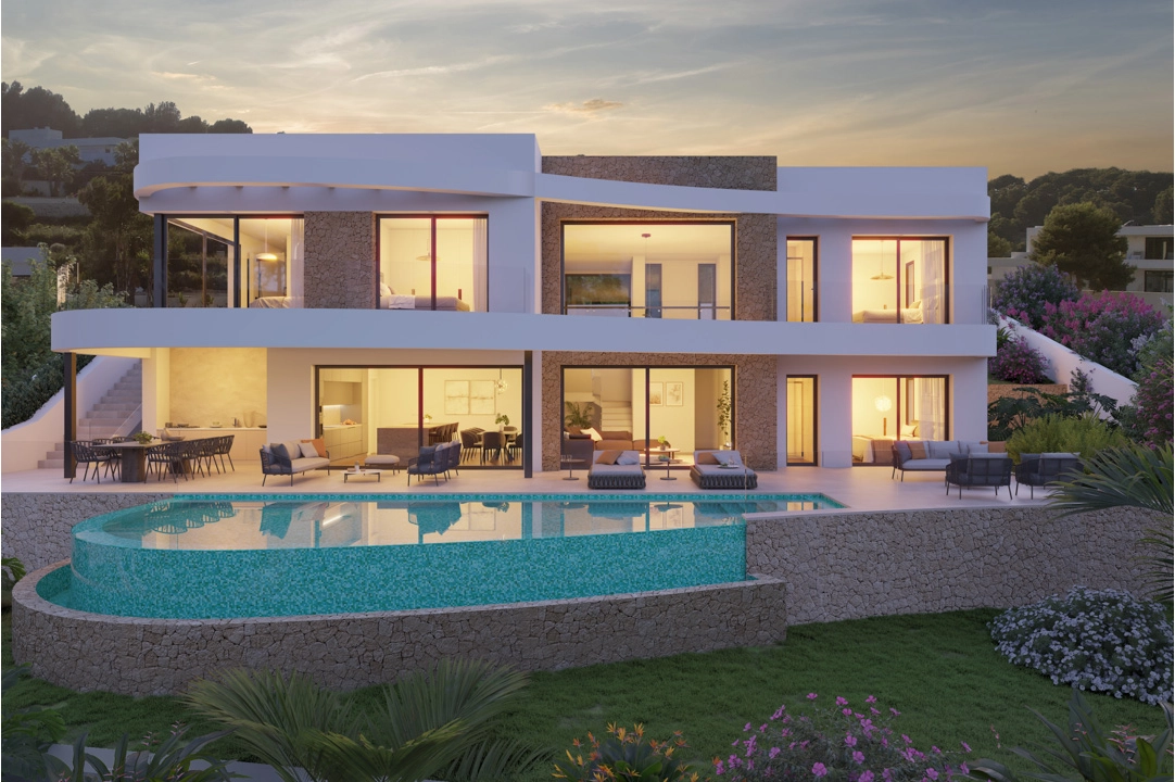 Villa in Moraira(El Tesoro) te koop, woonoppervlakte 252 m², grondstuk 801 m², 4 slapkamer, 5 badkamer, ref.: BP-8114MOR-4