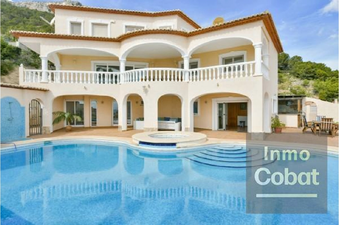 Villa in Calpe te koop, woonoppervlakte 351 m², grondstuk 1170 m², 6 slapkamer, 6 badkamer, Zwembad, ref.: COB-3365-7