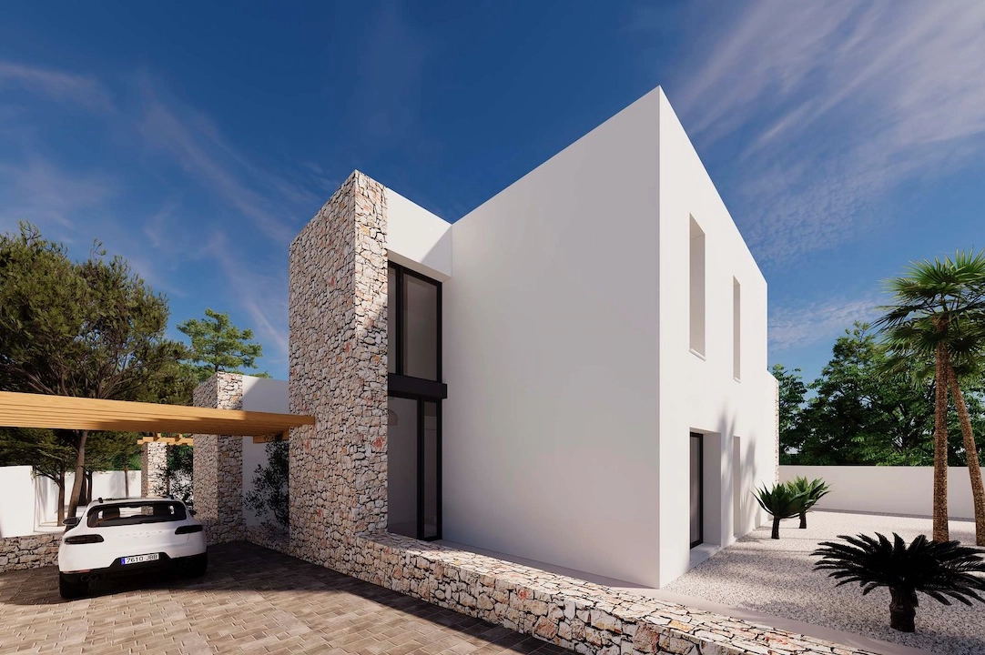Villa in Moraira(Pinar del Advocat) te koop, woonoppervlakte 268 m², Airconditioning, grondstuk 800 m², 4 slapkamer, 3 badkamer, Zwembad, ref.: CA-H-1709-AMB-3