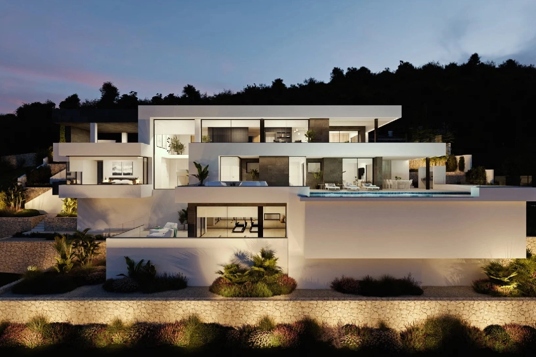 Villa in Cumbre del Sol te koop, woonoppervlakte 830 m², grondstuk 1877 m², 1 slapkamer, 5 badkamer, Zwembad, ref.: BS-83710403-2