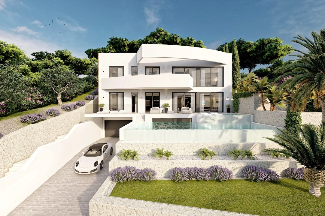 Villa in Altea(Sierra de Altea) te koop, woonoppervlakte 500 m², Airconditioning, grondstuk 1270 m², 4 slapkamer, 4 badkamer, Zwembad, ref.: CA-H-1718-AMB-1
