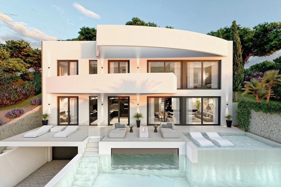 Villa in Altea(Sierra de Altea) te koop, woonoppervlakte 500 m², Airconditioning, grondstuk 1270 m², 4 slapkamer, 4 badkamer, Zwembad, ref.: CA-H-1718-AMB-19