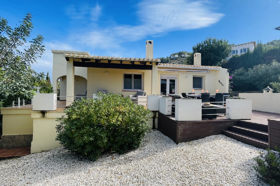 Villa in Denia-La Sella(La Sella ) voor vakantie, woonoppervlakte 111 m², Bouwjaar 1986, + Centrale verwarming, Airconditioning, grondstuk 495 m², 3 slapkamer, 2 badkamer, Zwembad, ref.: T-0424-34