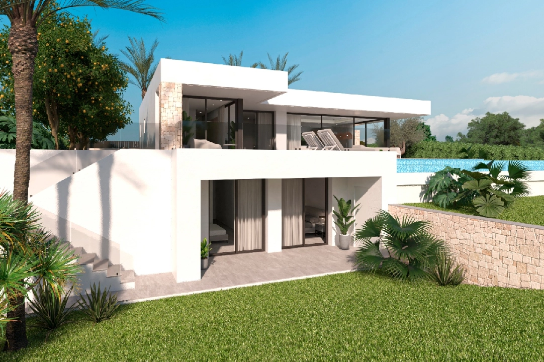 Villa in Denia(Marquesa 6) te koop, woonoppervlakte 266 m², Airconditioning, grondstuk 999 m², 4 slapkamer, 4 badkamer, Zwembad, ref.: UM-UV-PITO-14