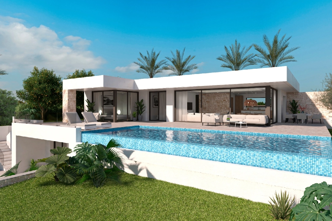 Villa in Denia te koop, woonoppervlakte 266 m², Airconditioning, grondstuk 999 m², 4 slapkamer, 4 badkamer, Zwembad, ref.: UM-UV-PITO-11