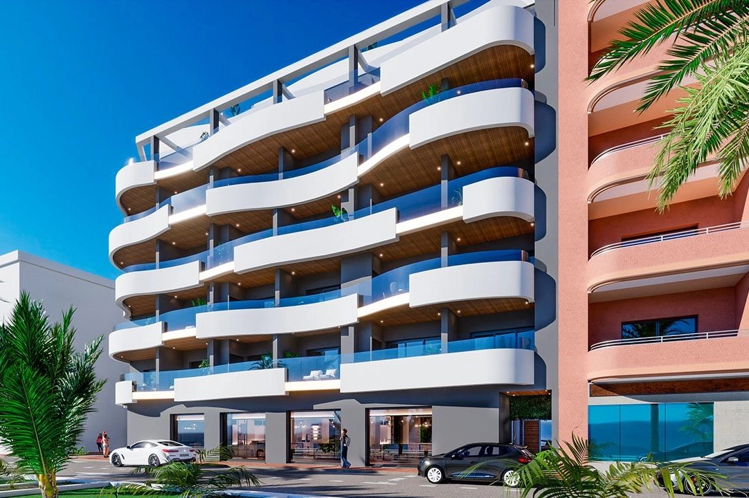 Etagen Apartment in Torrevieja te koop, woonoppervlakte 82 m², Staat Eerste bewoning, 2 slapkamer, 2 badkamer, Zwembad, ref.: HA-TON-203-A01-5