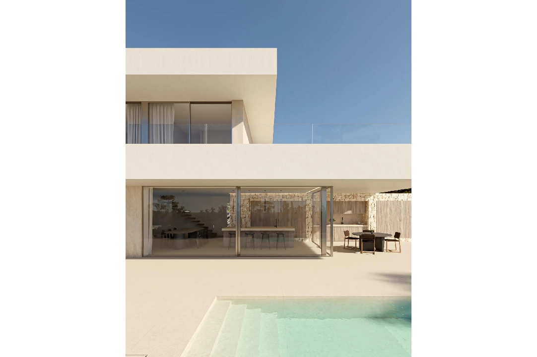 Villa in Moraira(Andrago) te koop, woonoppervlakte 482 m², Airconditioning, grondstuk 809 m², 5 slapkamer, 4 badkamer, Zwembad, ref.: AM-12121DA-3700-4