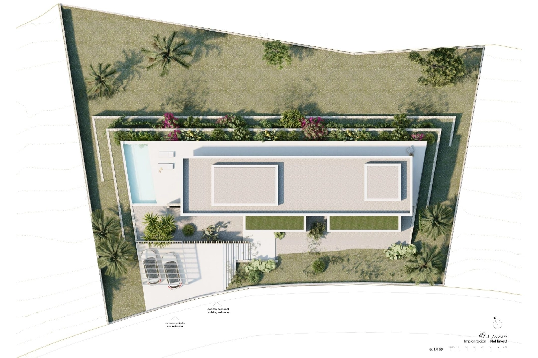 Villa in Denia(La Sella) te koop, woonoppervlakte 176 m², Airconditioning, grondstuk 1514 m², 3 slapkamer, 3 badkamer, Zwembad, ref.: AM-12128DA-3700-17