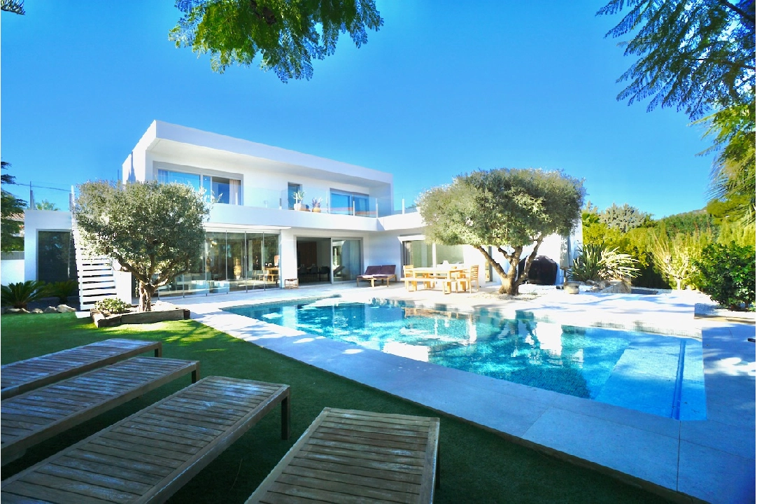 Villa in Benissa(La Fustera) te koop, woonoppervlakte 308 m², Airconditioning, grondstuk 850 m², 4 slapkamer, 3 badkamer, Zwembad, ref.: CA-H-1723-AMBI-40