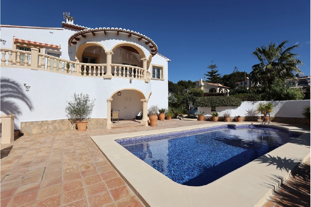 Villa in Benissa(La Fustera) te koop, woonoppervlakte 238 m², grondstuk 800 m², 2 slapkamer, 1 badkamer, Zwembad, ref.: CA-H-1744-AMB-2