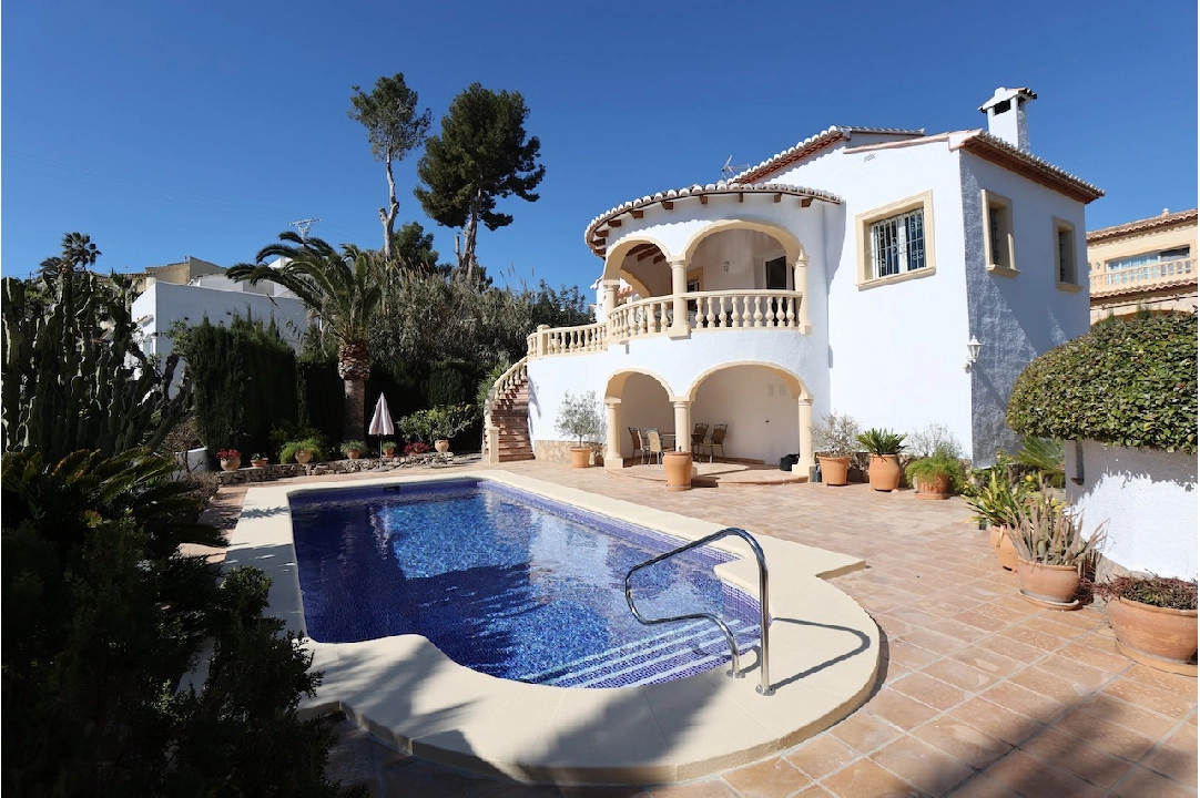 Villa in Benissa(La Fustera) te koop, woonoppervlakte 238 m², grondstuk 800 m², 2 slapkamer, 1 badkamer, Zwembad, ref.: CA-H-1744-AMB-3