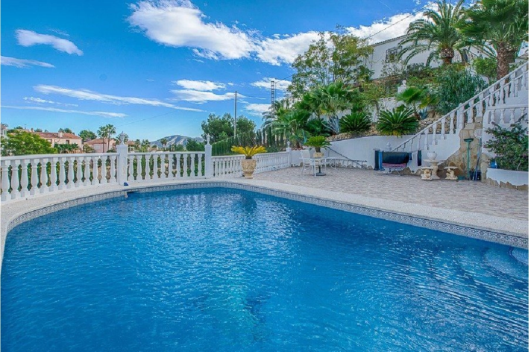 Villa in La Nucia(La nucia) te koop, woonoppervlakte 173 m², Airconditioning, grondstuk 680 m², 4 slapkamer, 1 badkamer, Zwembad, ref.: AM-1007DA-3700-24