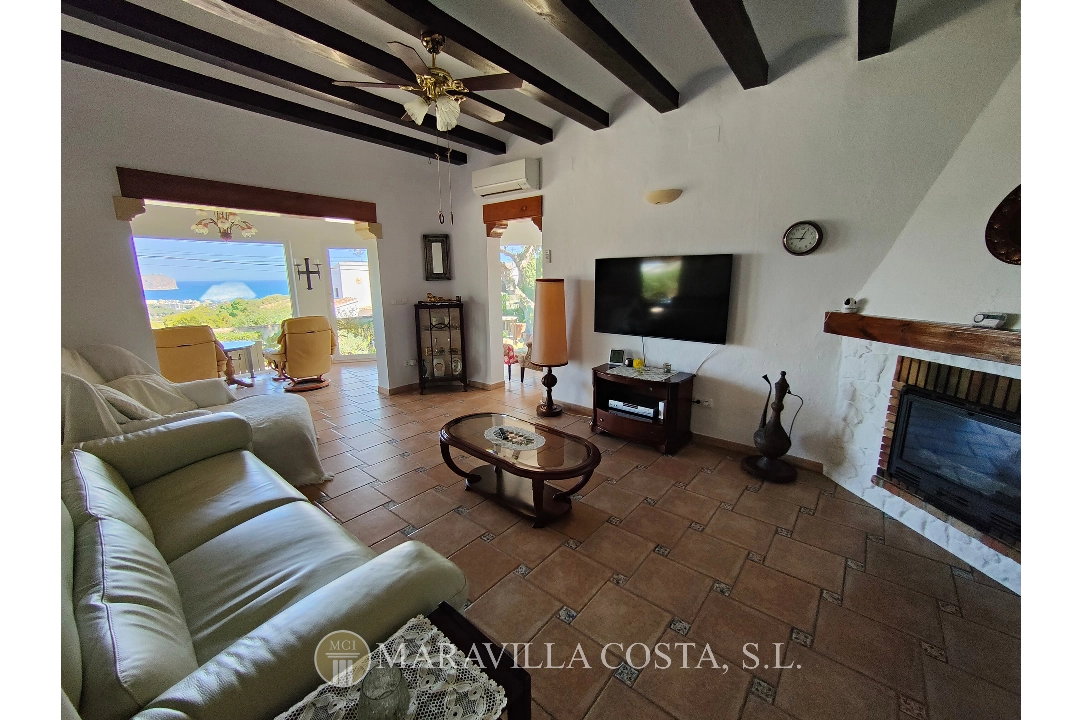 Villa in Javea(Costa Nova) te koop, woonoppervlakte 330 m², Airconditioning, grondstuk 1610 m², 5 slapkamer, 3 badkamer, Zwembad, ref.: MV-M-2500-16