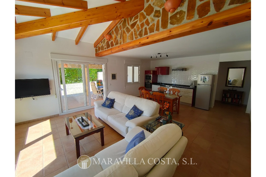 Villa in Javea(Costa Nova) te koop, woonoppervlakte 330 m², Airconditioning, grondstuk 1610 m², 5 slapkamer, 3 badkamer, Zwembad, ref.: MV-M-2500-30