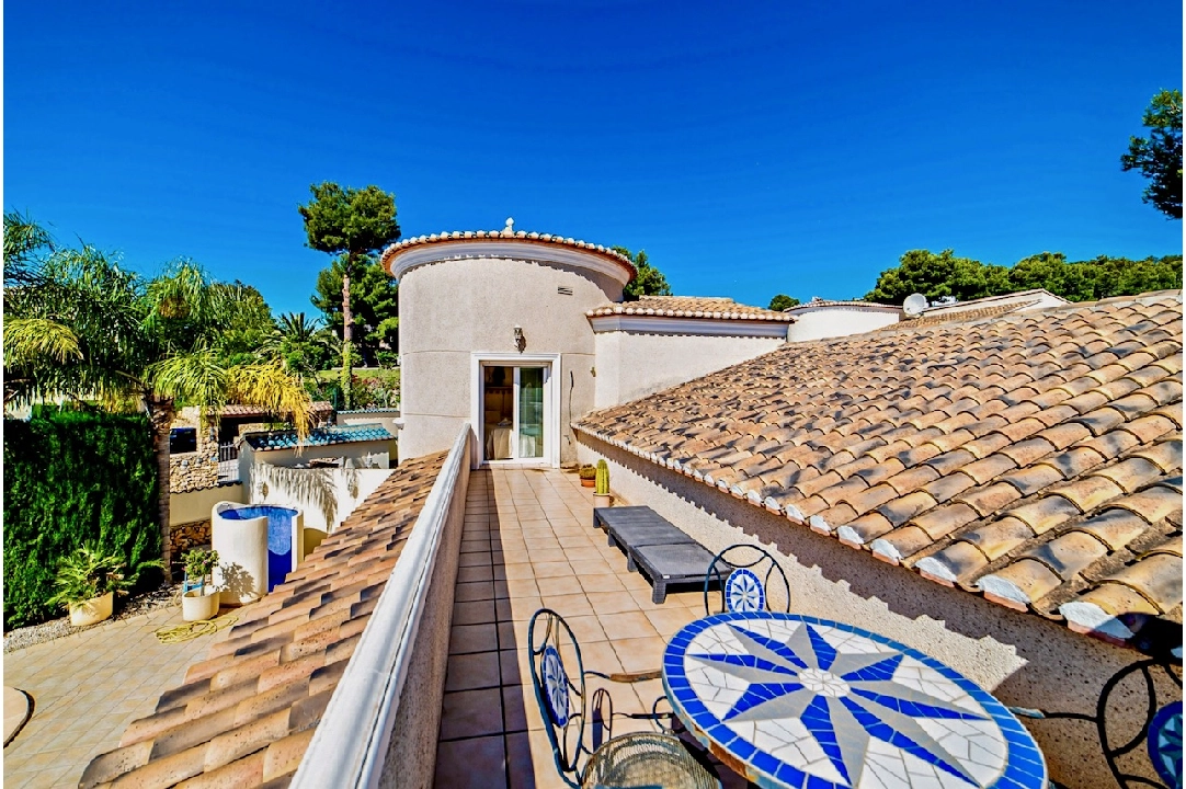 Villa in Benissa(La Fustera) te koop, woonoppervlakte 220 m², Airconditioning, grondstuk 994 m², 4 slapkamer, 3 badkamer, Zwembad, ref.: CA-H-1756-AMB-8