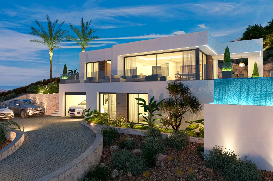Villa in Denia te koop, woonoppervlakte 350 m², Airconditioning, grondstuk 1800 m², 3 slapkamer, 2 badkamer, Zwembad, ref.: UM-UV-MAIA-19
