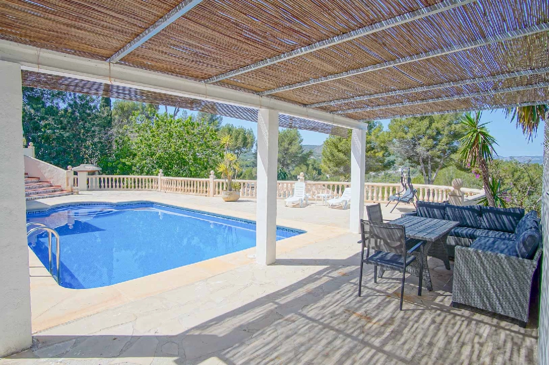 Villa in Javea(Rafalet) te koop, woonoppervlakte 122 m², Airconditioning, grondstuk 976 m², 3 slapkamer, 2 badkamer, Zwembad, ref.: BP-8168JAV-19