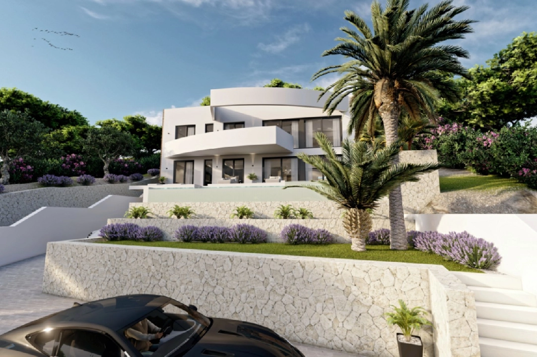 Villa in Altea te koop, woonoppervlakte 540 m², Bouwjaar 2024, Airconditioning, grondstuk 1270 m², 4 slapkamer, 4 badkamer, Zwembad, ref.: BI-AL.H-031-17