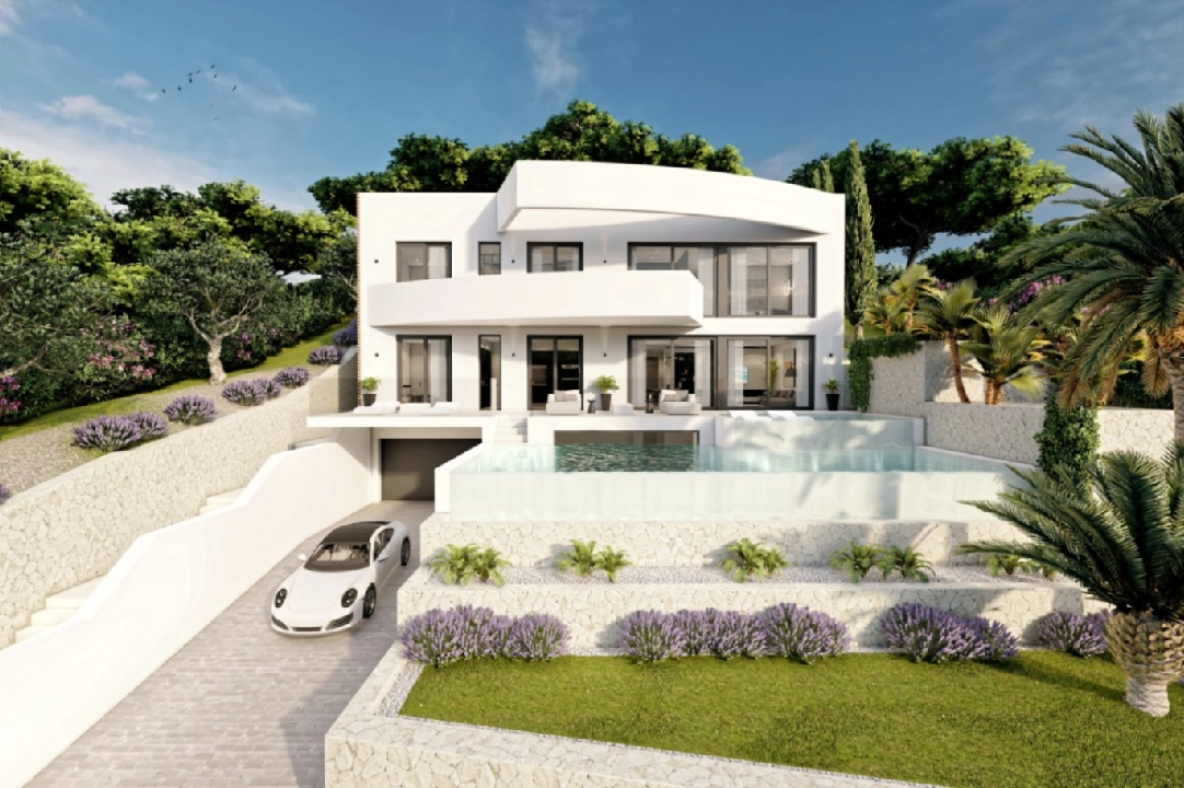 Villa in Altea te koop, woonoppervlakte 540 m², Bouwjaar 2024, Airconditioning, grondstuk 1270 m², 4 slapkamer, 4 badkamer, Zwembad, ref.: BI-AL.H-031-4