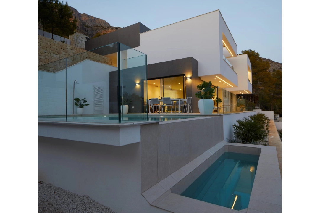 Villa in Altea(Altea Hills) te koop, woonoppervlakte 535 m², Airconditioning, grondstuk 1252 m², 4 slapkamer, 6 badkamer, Zwembad, ref.: BP-4380ALT-1