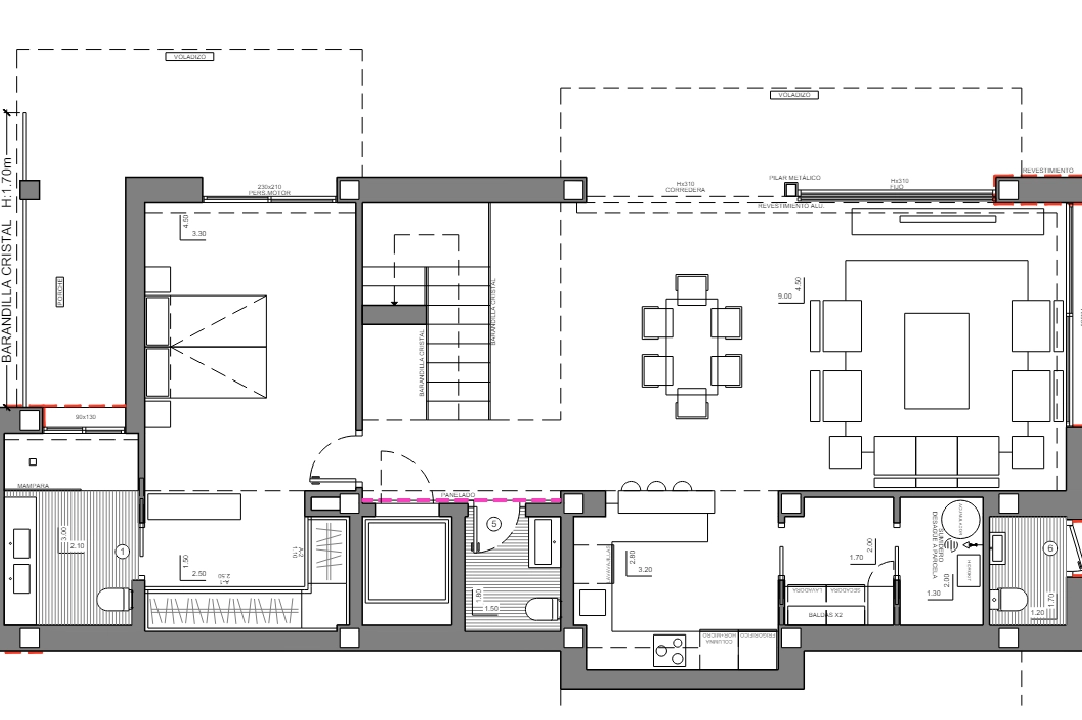 Villa in Altea(Altea Hills) te koop, woonoppervlakte 535 m², Airconditioning, grondstuk 1252 m², 4 slapkamer, 6 badkamer, Zwembad, ref.: BP-4380ALT-38