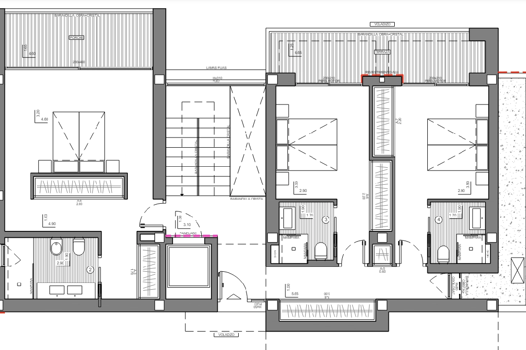 Villa in Altea(Altea Hills) te koop, woonoppervlakte 535 m², Airconditioning, grondstuk 1252 m², 4 slapkamer, 6 badkamer, Zwembad, ref.: BP-4380ALT-39