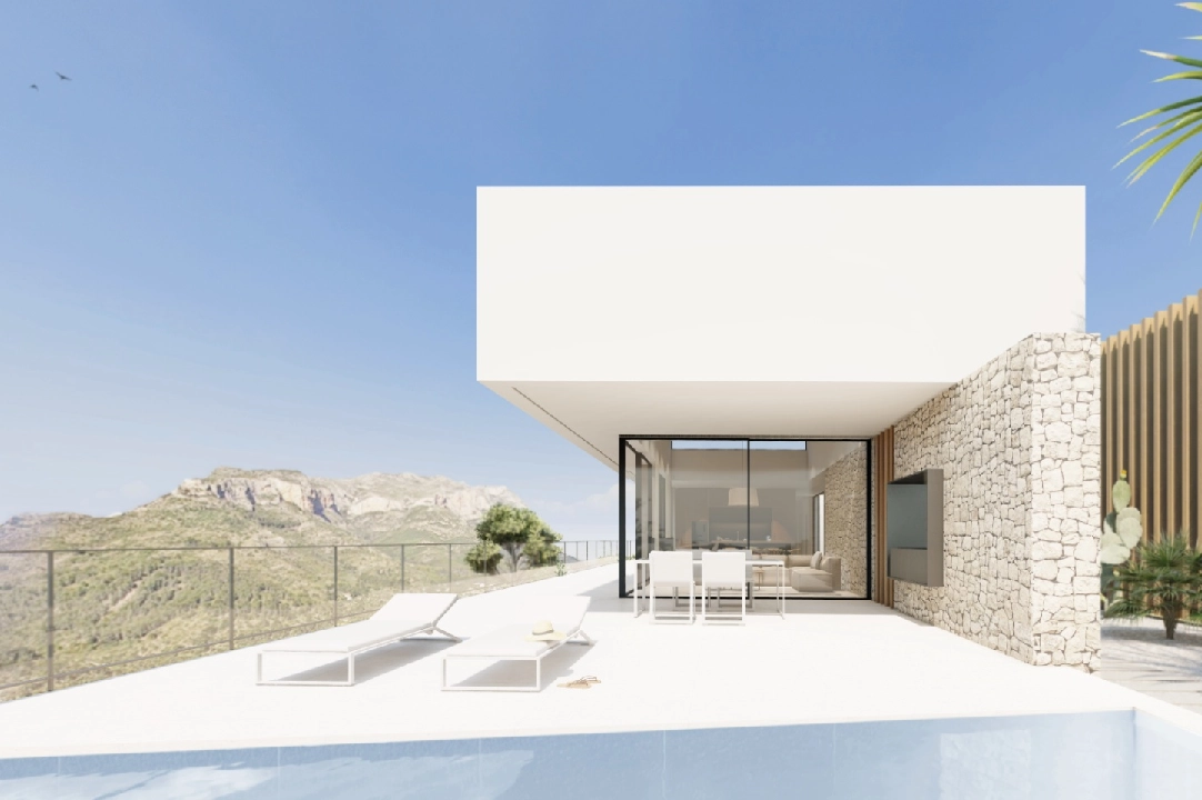 Villa in Denia te koop, woonoppervlakte 176 m², Bouwjaar 2023, Airconditioning, grondstuk 1514 m², 3 slapkamer, 3 badkamer, Zwembad, ref.: BI-DE.H-008-12