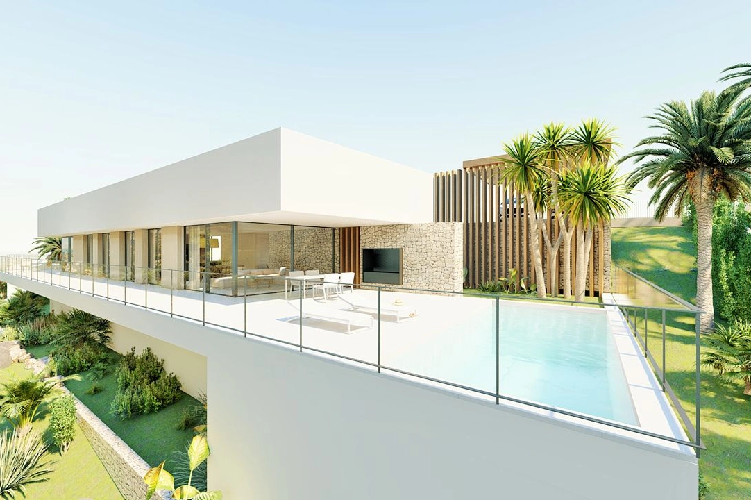 Villa in Denia te koop, woonoppervlakte 176 m², Bouwjaar 2023, Airconditioning, grondstuk 1514 m², 3 slapkamer, 3 badkamer, Zwembad, ref.: BI-DE.H-008-15