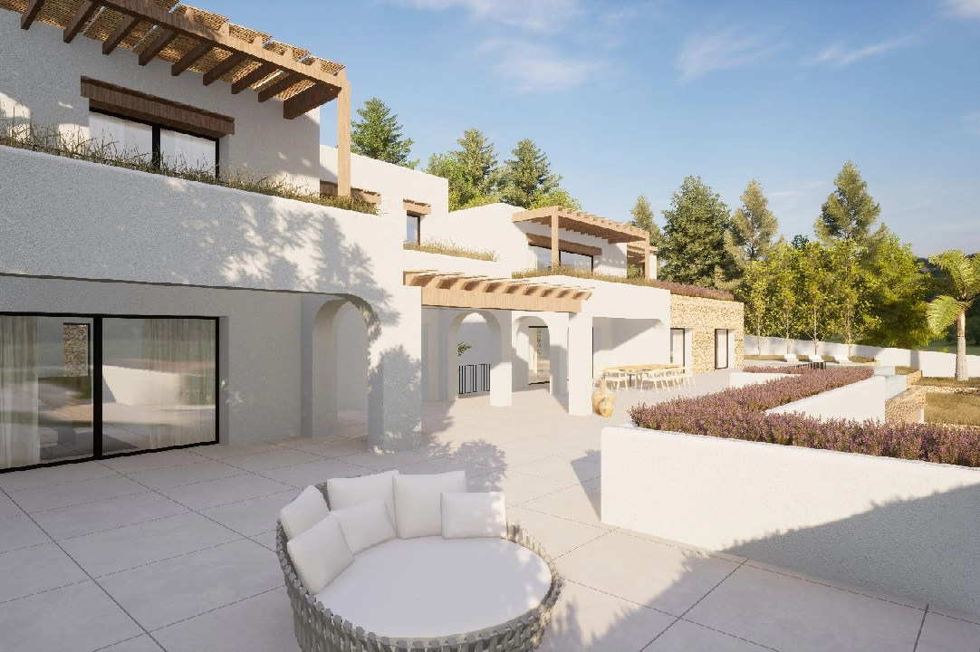 Villa in Moraira te koop, woonoppervlakte 2264 m², Bouwjaar 2024, Airconditioning, grondstuk 2896 m², 6 slapkamer, 6 badkamer, Zwembad, ref.: BI-MT.H-800-3