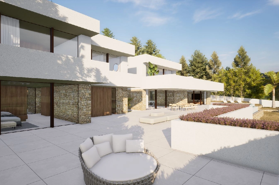 Villa in Moraira te koop, woonoppervlakte 2264 m², Bouwjaar 2024, Airconditioning, grondstuk 2896 m², 6 slapkamer, 6 badkamer, Zwembad, ref.: BI-MT.H-800-8