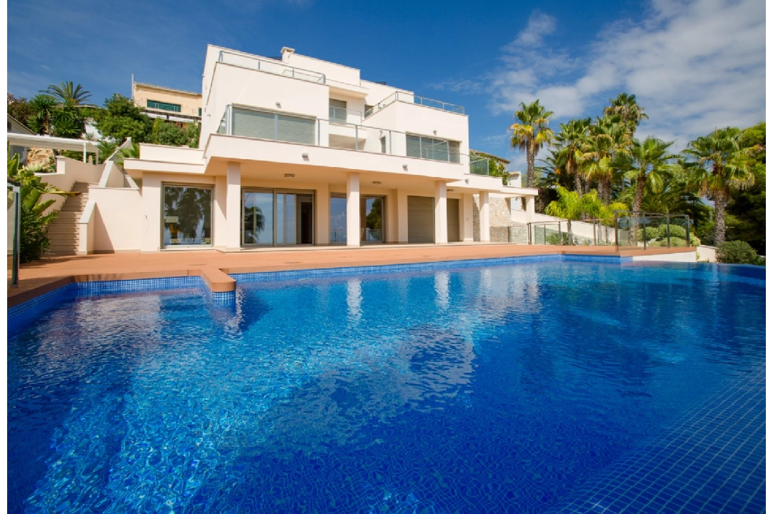 Villa in Moraira(Moravit) te koop, woonoppervlakte 559 m², Bouwjaar 2016, Airconditioning, grondstuk 1132 m², 4 slapkamer, 5 badkamer, Zwembad, ref.: BI-MT.H-798-42