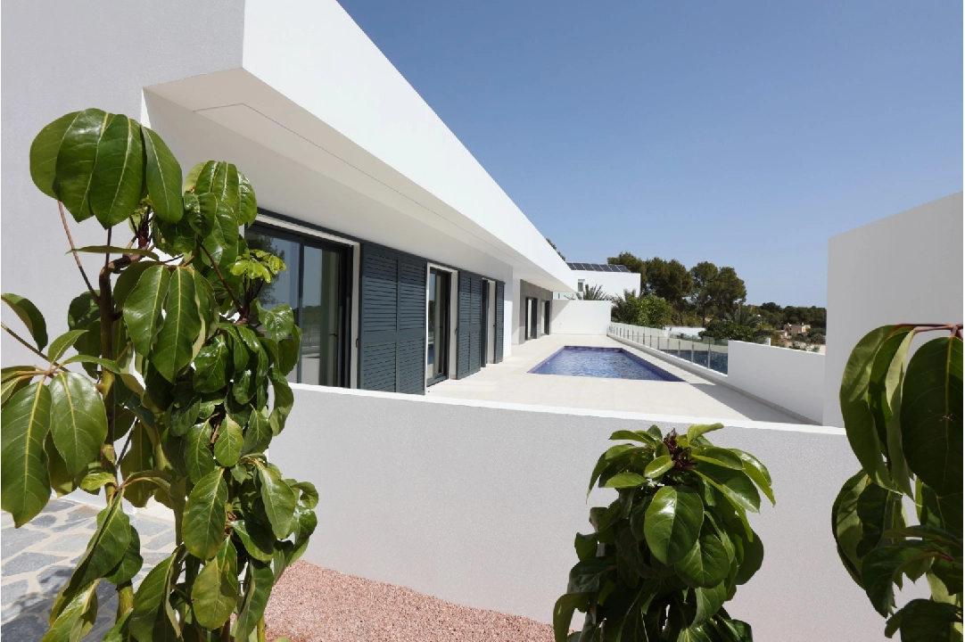 Villa in Benissa(La Fustera) te koop, woonoppervlakte 299 m², Bouwjaar 2024, Airconditioning, grondstuk 950 m², 4 slapkamer, 3 badkamer, Zwembad, ref.: BI-BE.H-909-12