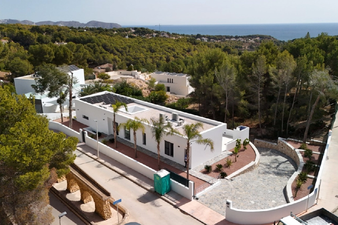 Villa in Benissa(La Fustera) te koop, woonoppervlakte 299 m², Bouwjaar 2024, Airconditioning, grondstuk 950 m², 4 slapkamer, 3 badkamer, Zwembad, ref.: BI-BE.H-909-14