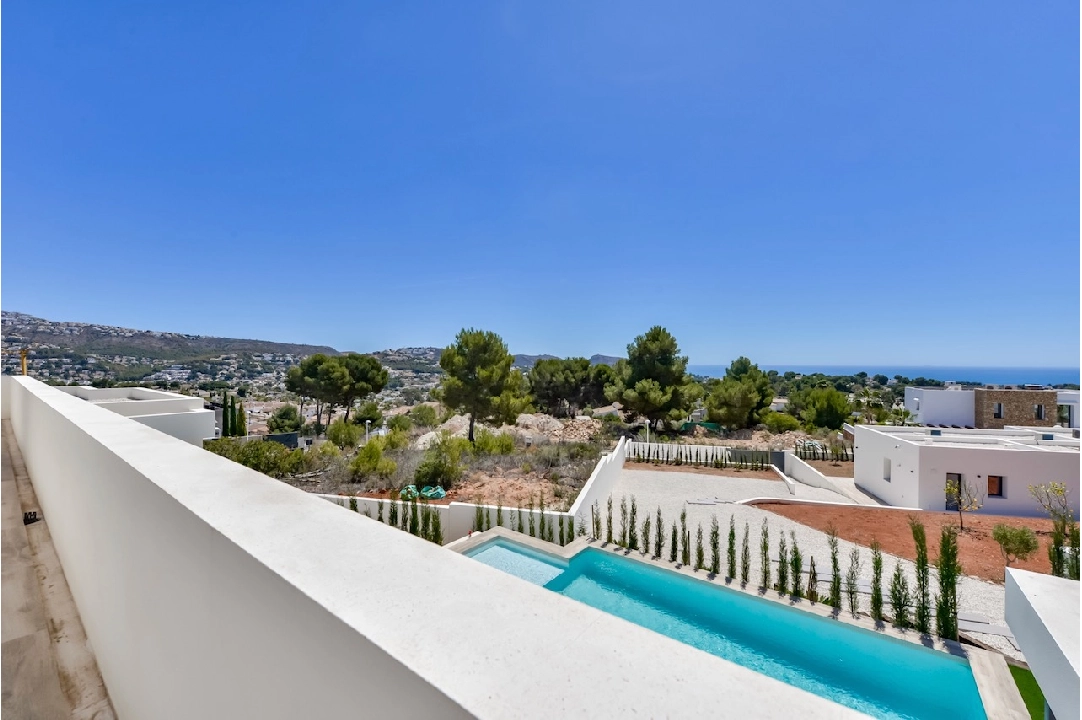 Villa in Moraira(La Sabatera) te koop, woonoppervlakte 259 m², Airconditioning, grondstuk 811 m², 4 slapkamer, 3 badkamer, Zwembad, ref.: CA-H-1766-AMBI-36