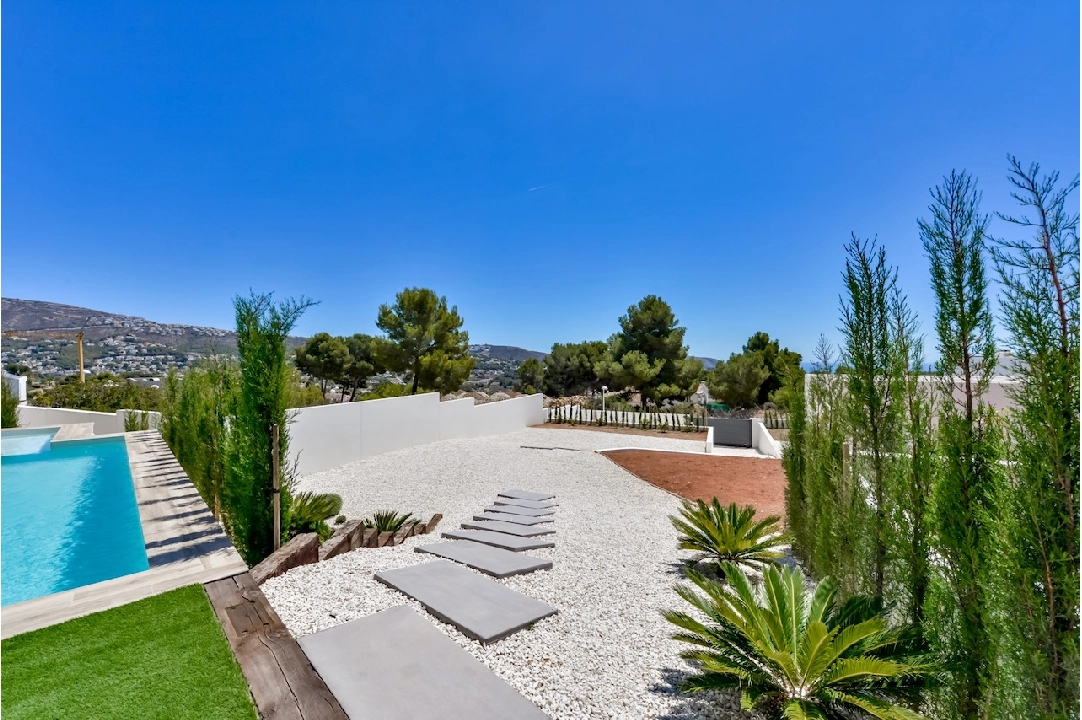 Villa in Moraira(La Sabatera) te koop, woonoppervlakte 259 m², Airconditioning, grondstuk 811 m², 4 slapkamer, 3 badkamer, Zwembad, ref.: CA-H-1766-AMBI-39