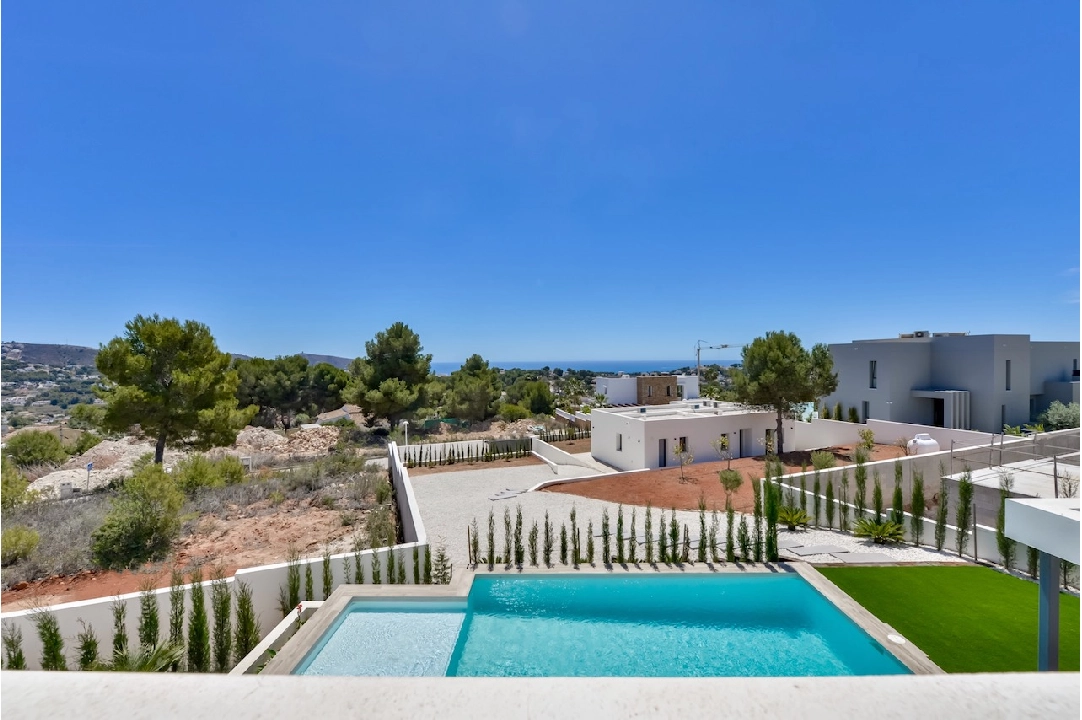 Villa in Moraira(La Sabatera) te koop, woonoppervlakte 259 m², Airconditioning, grondstuk 811 m², 4 slapkamer, 3 badkamer, Zwembad, ref.: CA-H-1766-AMBI-40