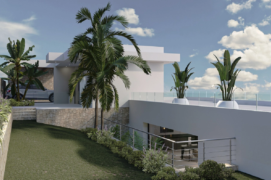 Villa in Calpe(Partida Empedrola) te koop, woonoppervlakte 453 m², Airconditioning, grondstuk 1013 m², 4 slapkamer, 5 badkamer, ref.: BP-4308CAL-4