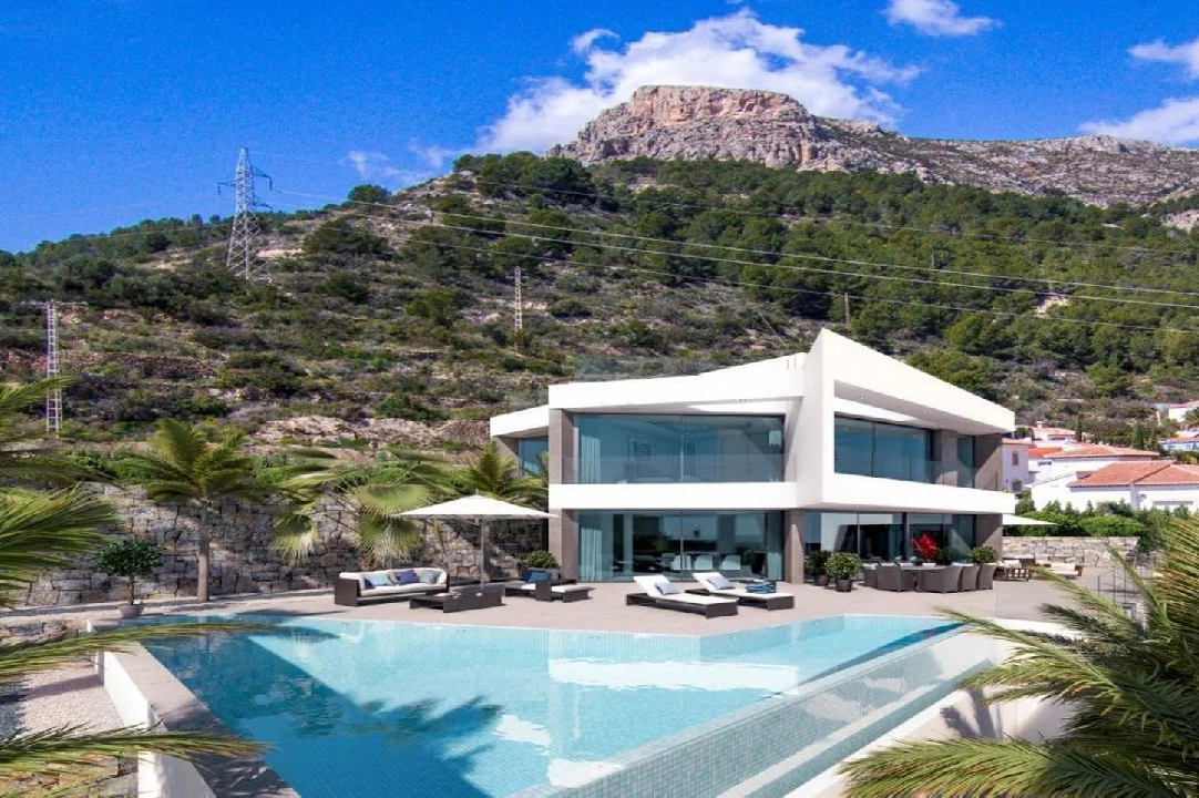 Villa in Calpe te koop, woonoppervlakte 350 m², Airconditioning, 4 slapkamer, 5 badkamer, Zwembad, ref.: BS-84512135-2