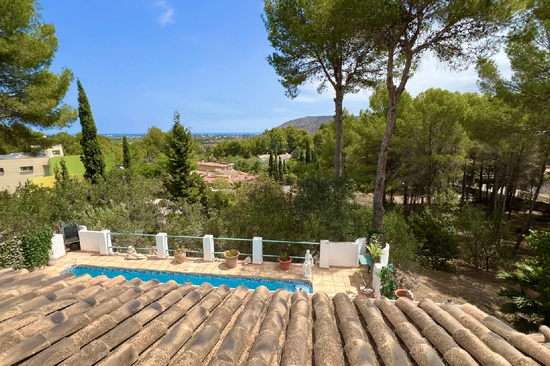 Villa in Denia-La Sella te koop, woonoppervlakte 250 m², Bouwjaar 1997, Staat netjes, + Centrale verwarming, Airconditioning, grondstuk 6652 m², 4 slapkamer, 3 badkamer, Zwembad, ref.: FK-0724-2