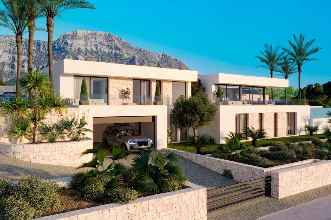 Villa in Denia(San Juan) te koop, woonoppervlakte 322 m², Bouwjaar 2026, + Centrale verwarming, Airconditioning, grondstuk 1600 m², 4 slapkamer, 4 badkamer, Zwembad, ref.: AS-0524-1