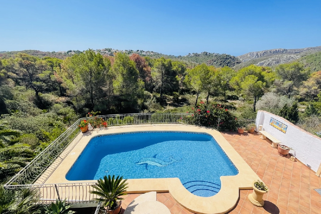 Villa in Javea(Costa Nova ) te koop, woonoppervlakte 178 m², Bouwjaar 1976, + Centrale verwarming, Airconditioning, grondstuk 870 m², 3 slapkamer, 3 badkamer, Zwembad, ref.: JS-1124-2