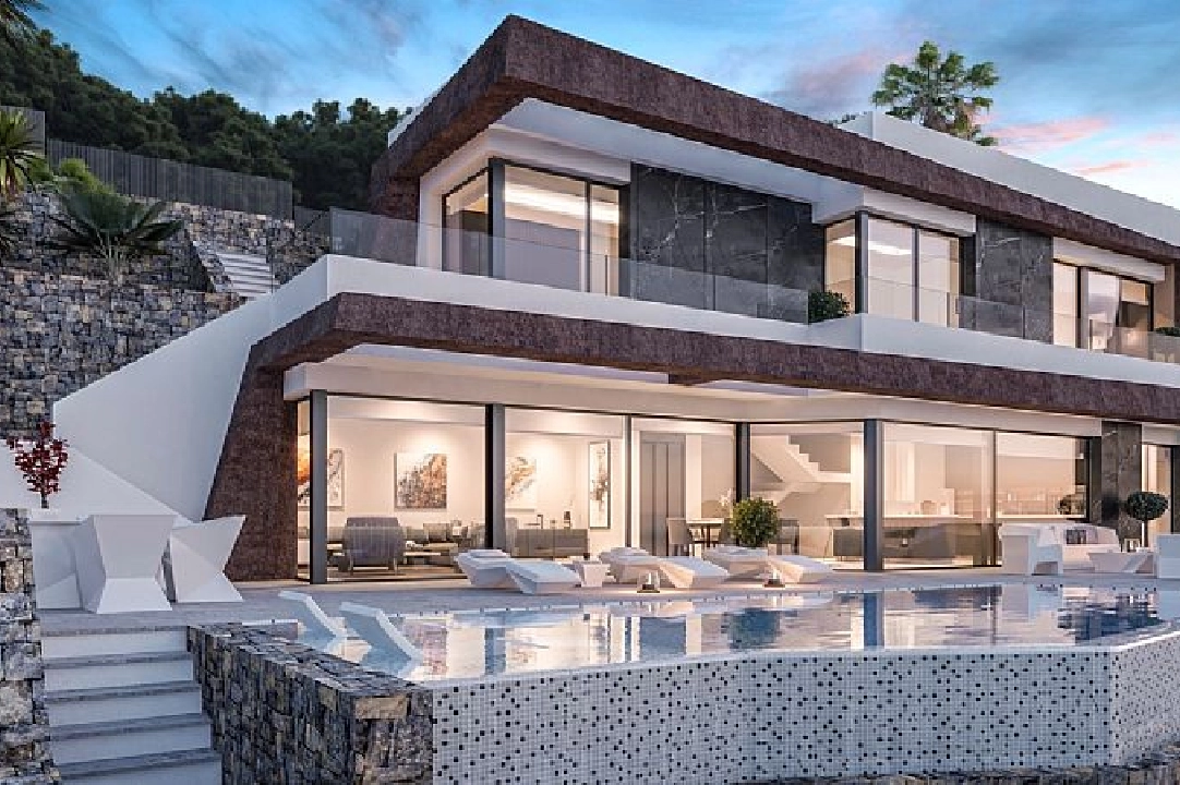 Villa in Calpe(Maryvilla) te koop, woonoppervlakte 349 m², Airconditioning, grondstuk 630 m², 4 slapkamer, 5 badkamer, Zwembad, ref.: CA-H-1777-AMB-10