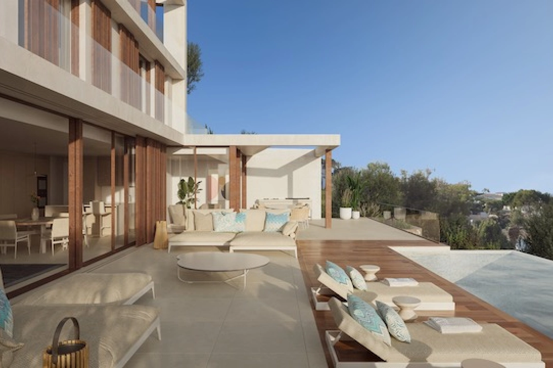 Villa in Benissa(San Jaime) te koop, woonoppervlakte 831 m², Airconditioning, grondstuk 770 m², 4 slapkamer, 4 badkamer, Zwembad, ref.: CA-H-1775-AMB-9