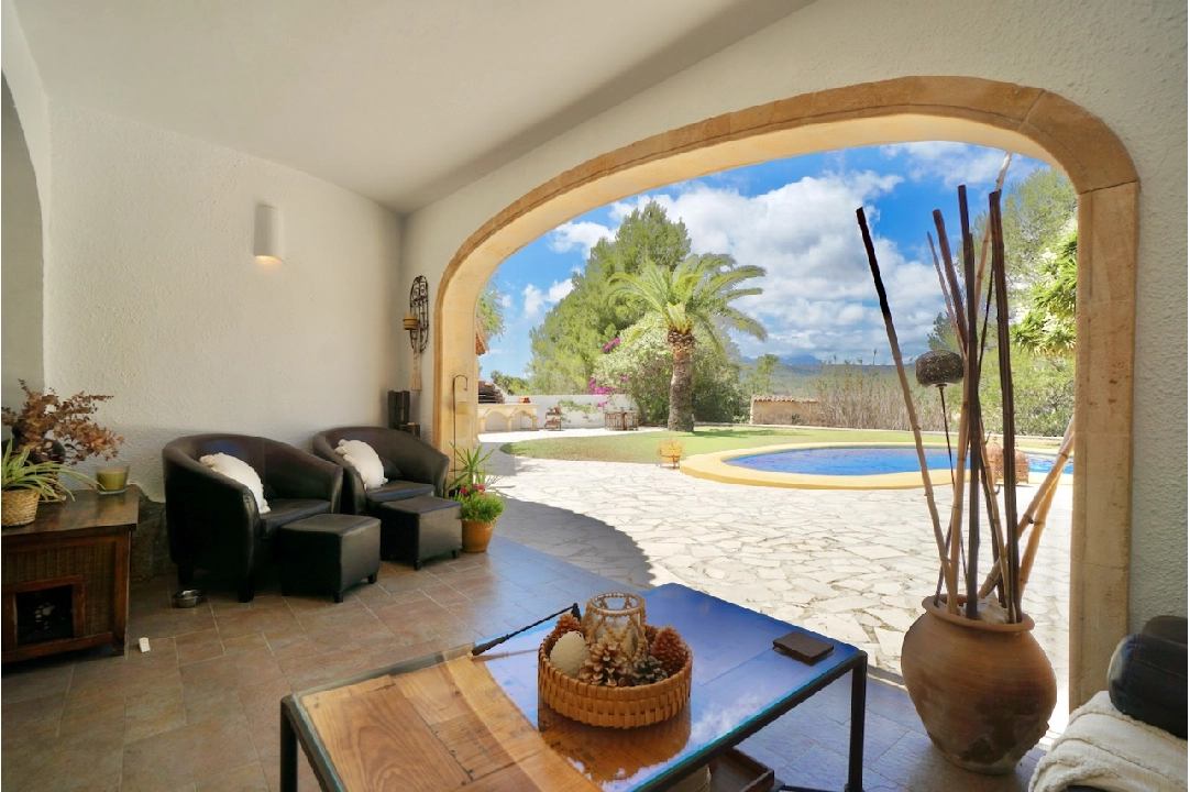 Villa in Moraira(Moraira Alcasar) te koop, woonoppervlakte 267 m², Airconditioning, grondstuk 972 m², 5 slapkamer, 3 badkamer, Zwembad, ref.: CA-H-1781-AMBI-6