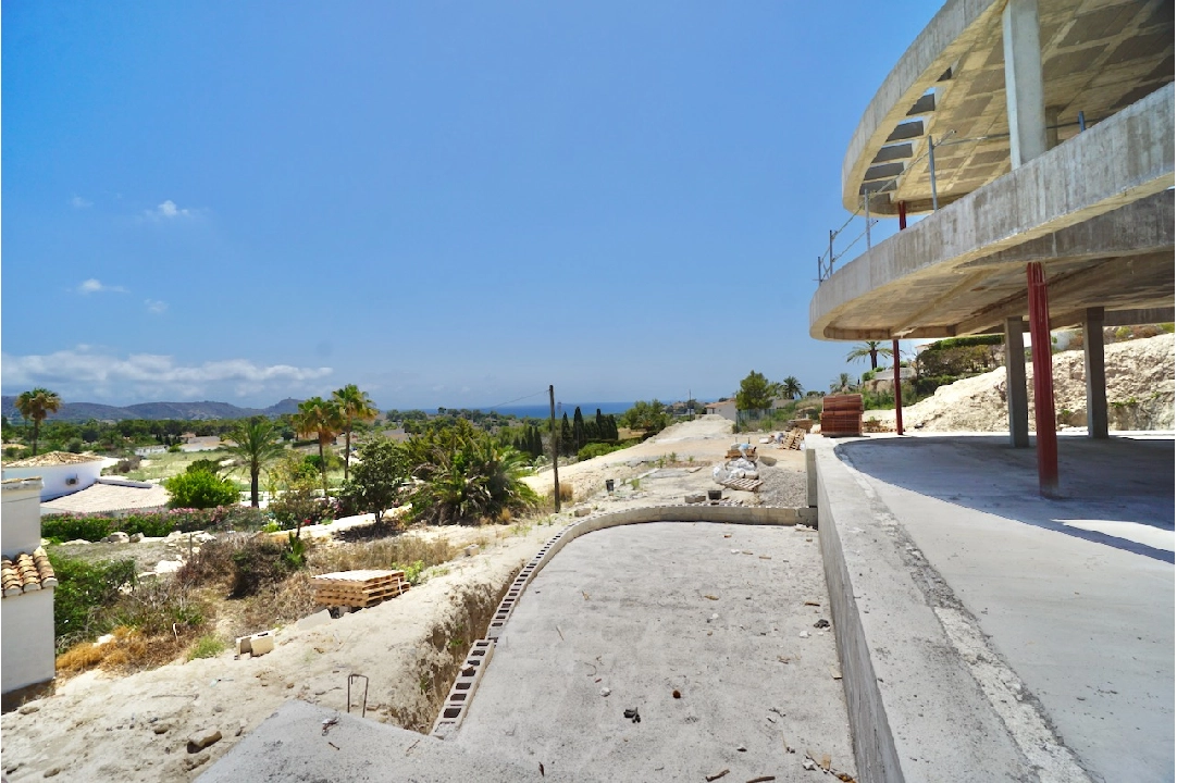 Villa in Moraira(La Sabatera) te koop, woonoppervlakte 185 m², Airconditioning, grondstuk 801 m², 4 slapkamer, 4 badkamer, Zwembad, ref.: CA-H-1786-AMB-16