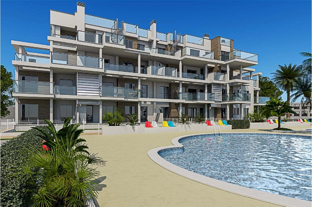 Apartment in Denia(Las marinas) te koop, woonoppervlakte 82 m², 3 slapkamer, 2 badkamer, ref.: BP-8190DEN-2