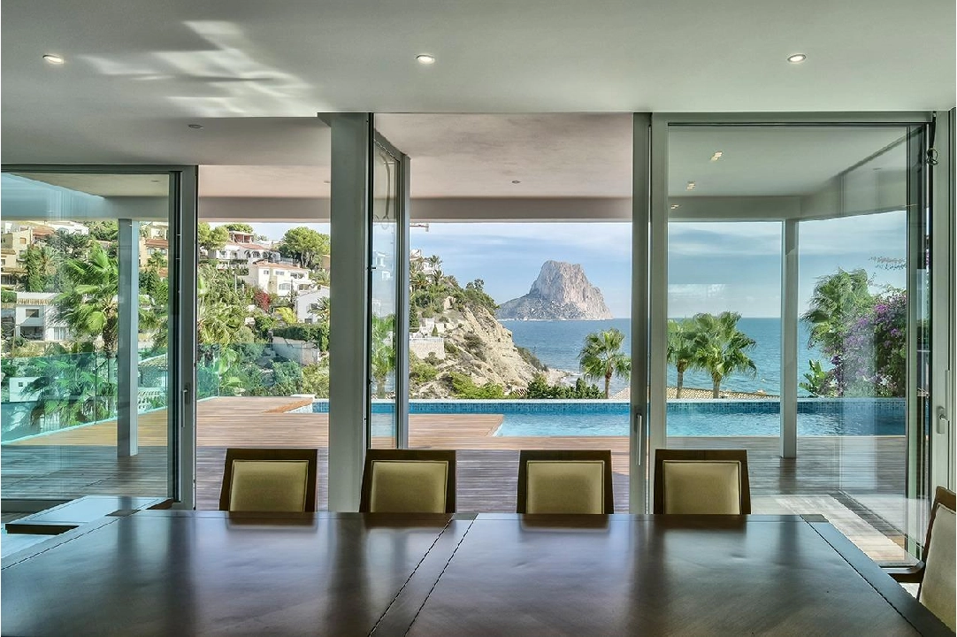 Villa in Calpe(La Canuta) te koop, woonoppervlakte 287 m², Airconditioning, grondstuk 900 m², 3 slapkamer, 5 badkamer, Zwembad, ref.: COB-2669-10535-26