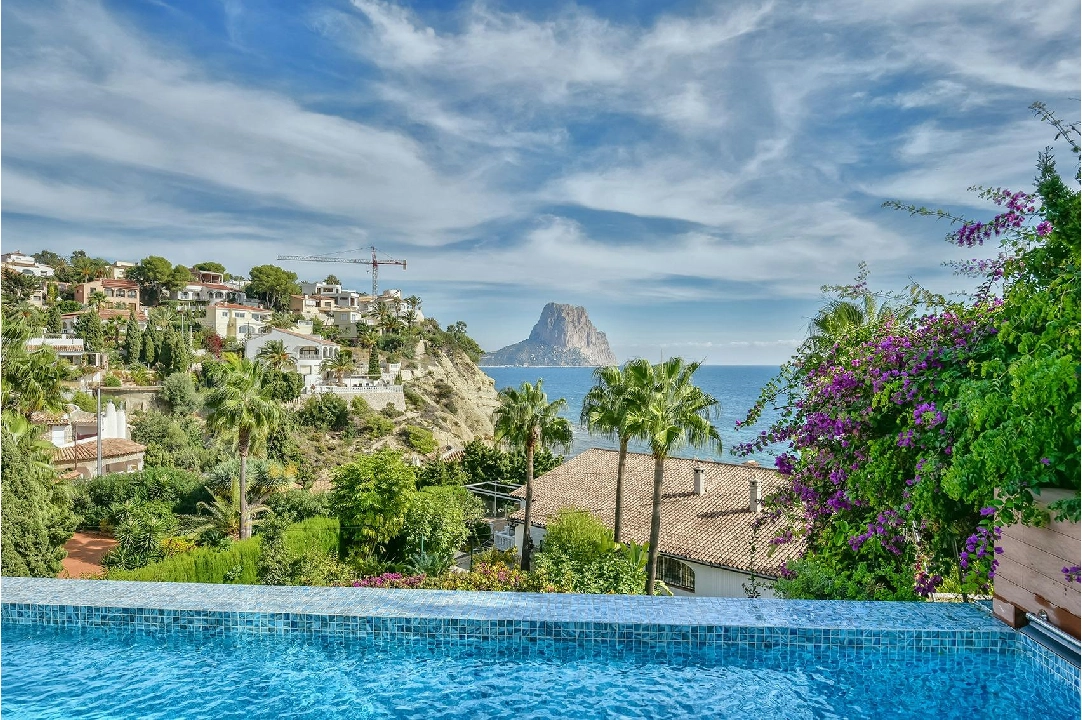 Villa in Calpe(La Canuta) te koop, woonoppervlakte 287 m², Airconditioning, grondstuk 900 m², 3 slapkamer, 5 badkamer, Zwembad, ref.: COB-2669-10535-30