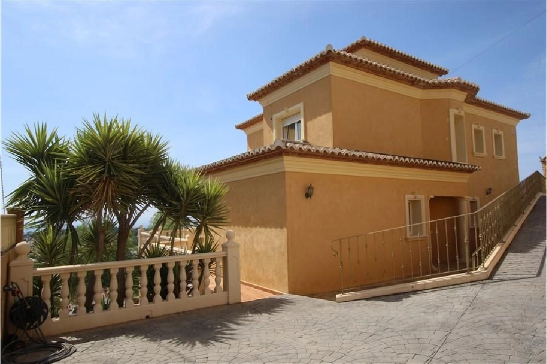 Villa in Calpe(Gran sol) te koop, woonoppervlakte 250 m², Airconditioning, grondstuk 927 m², 4 slapkamer, 3 badkamer, Zwembad, ref.: COB-3261-10535-16